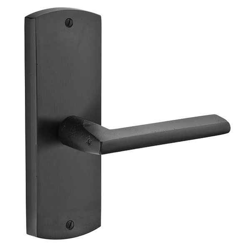 Emtek 72023 Missoula 7-1/4" Non-Keyed Sideplate Lockset, Privacy - Sandcast Bronze Tubular