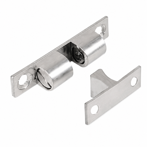 Don-Jo 1718 Friction Catch, 1-7/8" Length, 3/8" Width, Cast Brass