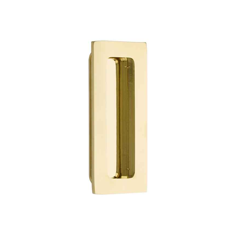 Emtek 220304 Modern Rectangular Brass Flush Pulls (1-3/4" x 4")