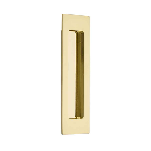 Emtek 220307 Modern Rectangular Brass Flush Pulls (2" x 7")