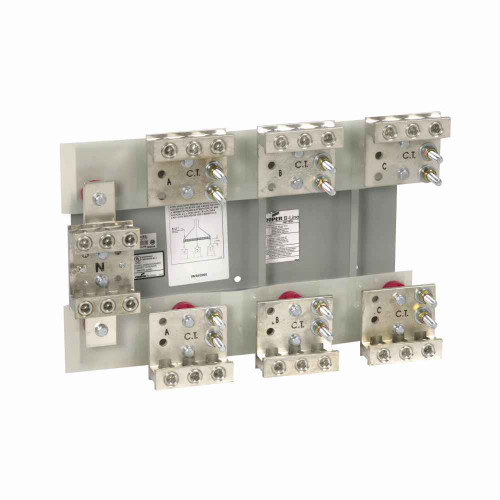 B-Line Eaton series current transformer metering, 800 A, 54 kAIC, #4 - 600 MCM, #4 - 600 MCM, 4 wires, For use with CT rated enclosures