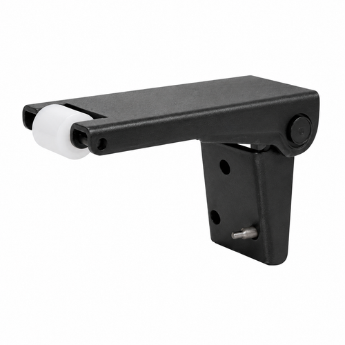 Don-Jo 2060 Carry Bar for Pair of Doors, 4-1/4" x 1-5/8", Matte Black Steel