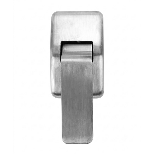 Don-Jo 4500 Hospital Latch in Satin Stainless Finish with 2-3/4" Backset, Non-Handed Brass Construction