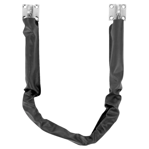 Don-Jo HDCC Heavy Duty Crash Chain 20-1/2" Steel with Gray Vinyl Cover