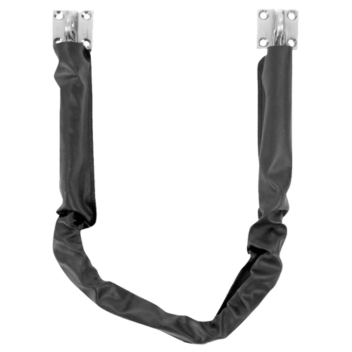 Don-Jo HDCC-2512 Heavy Duty Crash Chain 25-1/2" Steel with Gray Vinyl Cover