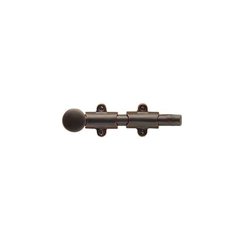 Emtek 8511 Solid Brass Surface Bolt, 6"