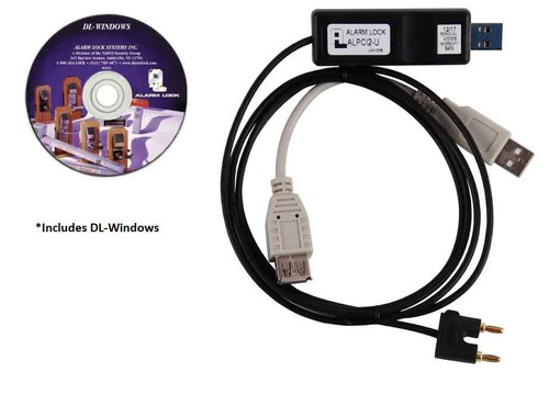 Alarm Lock Alarm Lock AL-PCI2-U Computer Interface Cable, USB Connection with DL-Windows AL-PCI2-U