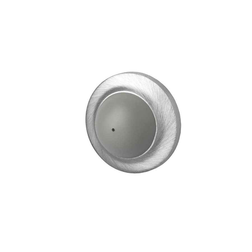 Rockwood 401 Convex Solid Cast Wall Stop, 1" Projection, 2-7/16" Diameter, Plastic Anchor Fastener