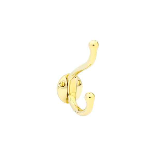 Emtek 2606 Solid Brass Robe Hook
