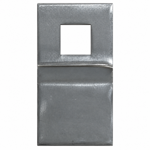 Don-Jo FBG-1-SQ Flush Bolt Guide 3-1/4" x 1-3/4" in 13 Gauge Steel