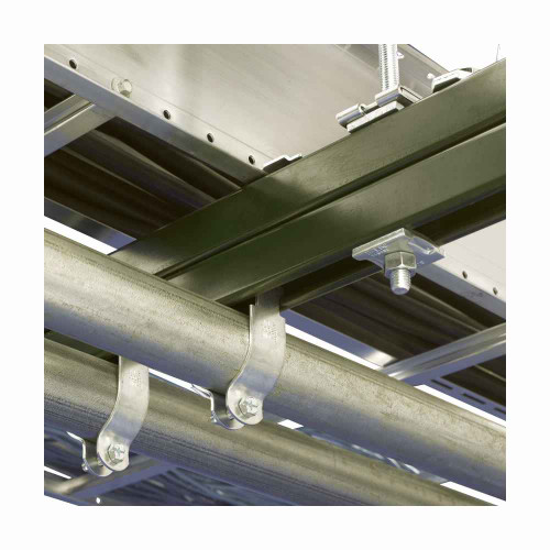 B-Line Eaton series strut channel, 3.25" channel height, 120" channel length, 1.62" channel width, Steel, 12 Gauge, K06 Hole pattern, B11 channel type