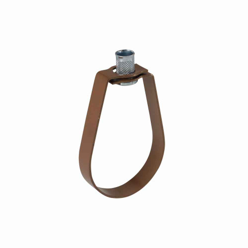 B-Line Eaton series band and swivel hangers, 1.175" height, 7.353" length, 4.4" width, Steel, Adjustable swivel hanger for copper tubing, Plastic coat