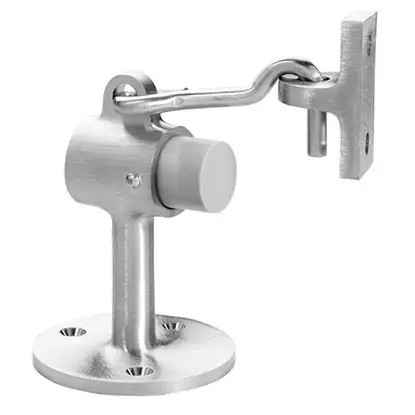Rockwood 473 Door Stop with Keeper, Plastic and Lead Anchor Fasteners