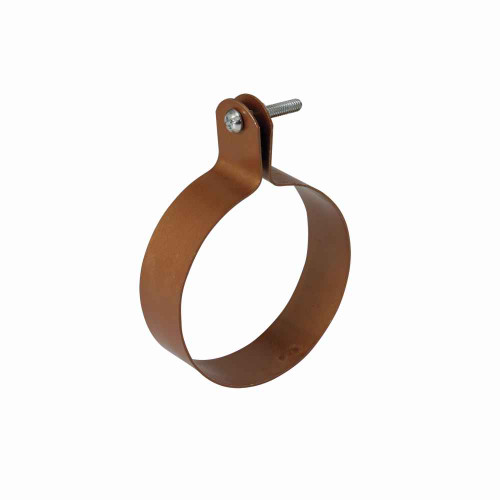 B-Line Eaton series split clamps, 2.271" height, 1.239" length, 0.877" width, Copper, Ring and bolt hanger, DURA-COPPER, DURA COPPER, 1" rod size