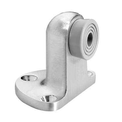 Rockwood 480H Door Stop, 2-1/4" Projection, 2-1/2" by 1-3/4" Base, Plastic Anchor Fasteners