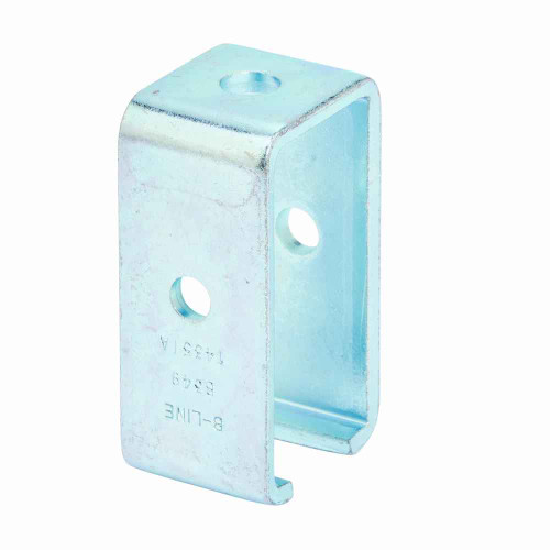 B-Line Eaton series strut fittings and accessories, 3.93" Height, 1.65" Length, 1.62" Width, 1.07lbs, Steel, Trolley beam support, Electro-plated zinc