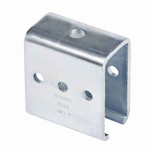 B-Line Eaton series strut fittings and accessories, 3.93" Height, 1.65" Length, 3.5" Width, 2.33lbs, Steel, Trolley beam joint support, Electro-plated