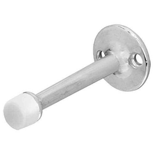 Rockwood 517 3-3/4" Aluminum Rigid Door Stop Aluminum Finish