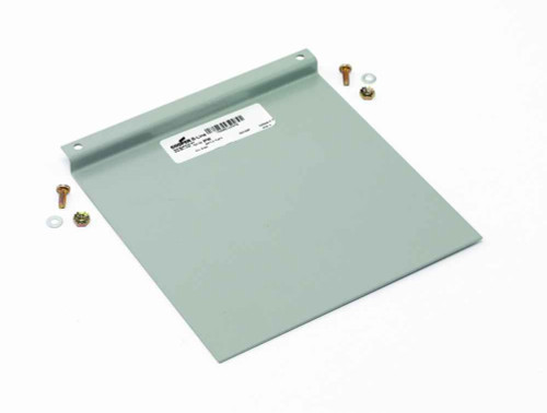 B-Line Eaton series bolt on accessories, ANSI 61 gray polyester powder coated, Steel, Bolt-on accessories, 8" X 8", Baffle plates, 16 gauge