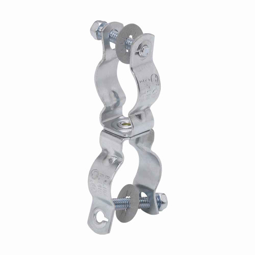 B-Line Eaton series conduit support fasteners, Conduit and cable, 1" Height, 1" Length, 1" Width, 0.407lbs, Trade size: 7, Conduit size: 3" EMT, 3" Ri