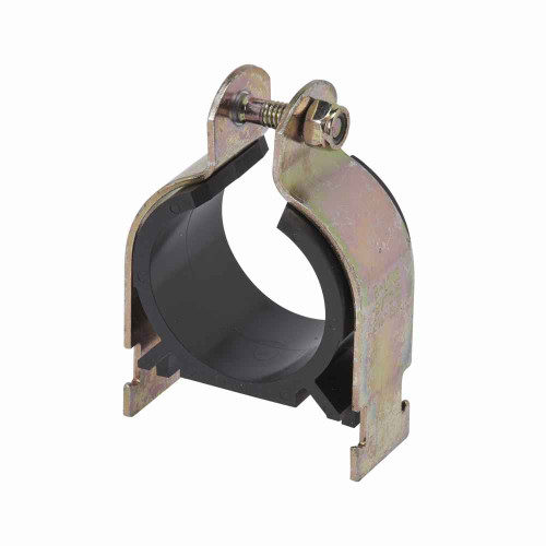 B-Line Eaton series strut pipe clamps and accessories, 3" height, 2.20" length, 1.25" width, 800 lbs, Steel, Dampens vibration noise, Vibra-clamp, Sta