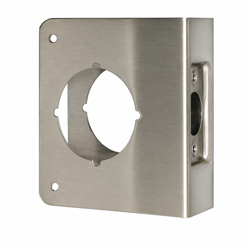 Don-Jo 81-CW 81 Wrap Around for Cylindrical Door Locks, 4-1/4" x 4-1/2", 2-3/4" Backset, 1-3/4" Door