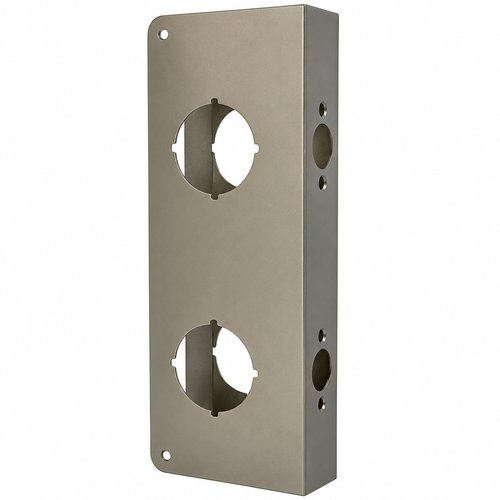 Don-Jo 942 VF Wrap Around Plate 4" x 9" Flat Front for Double Lock Combinations