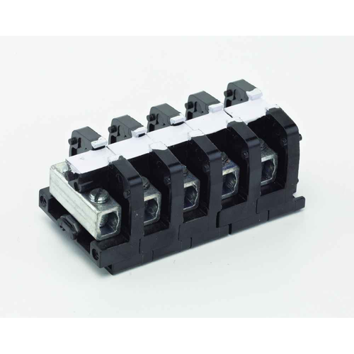 B-Line Eaton series accessories,  12, Type 12-AW-14, Channel mount, Console accessories, #18-#4 heavy-duty flat base terminal block