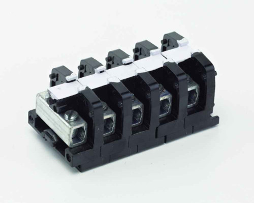 B-Line Eaton series accessories, 12, Type 12-AW-14, Channel mount, Console accessories, #18-#4 heavy-duty flat base terminal block