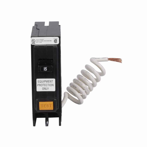 B-Line Eaton BR GFCI ,Industrial ground fault thermal-magnetic equipment protector,25 A,10 kAIC at 120/240 V,Two-pole,120/240 V,GFEP,Common,Plug-on,#1