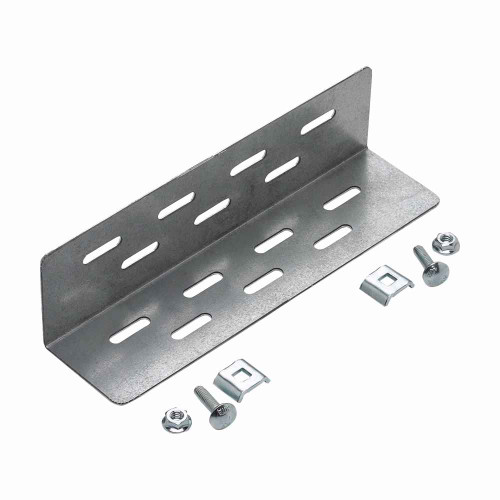 B-Line Eaton series Flextray wire basket tray, Steel, Zinc, Wall mount kit