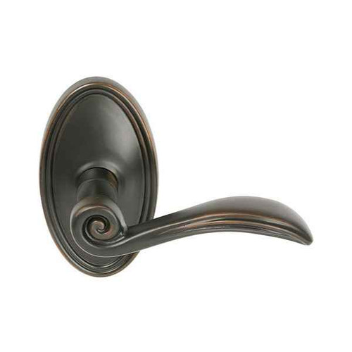 Emtek Emtek Designer Brass Leverset - Elan Lever, Passage Set EMTEK-DESIGNER-LEVERSETS-ELAN-PASSAGE