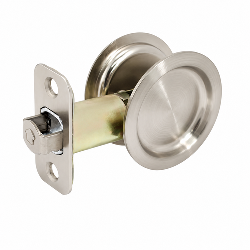 Cal-Royal 14SDLR/30SDLR Passage Sliding Door Lock with Pop-Up Finger Pull