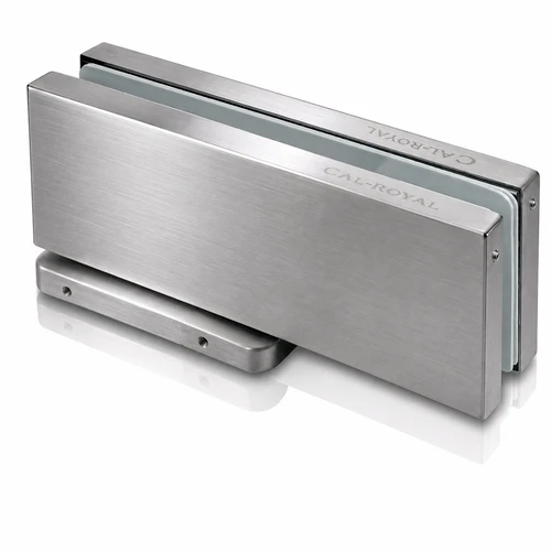 Cal-Royal DFG888 Concealed Glass Floor Door Closer with Hold-Open