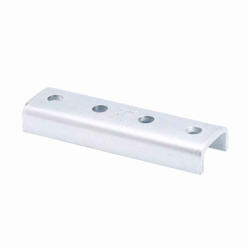 B-Line B167HDG Eaton series strut fittings and accessories, .81" Height, 7.24" Length, 2.12" Width, 1.78lbs, Steel, Four hole splice clevis, Thickness 7/32 in, Fits channel type B52, Hot-dipped galvanized
