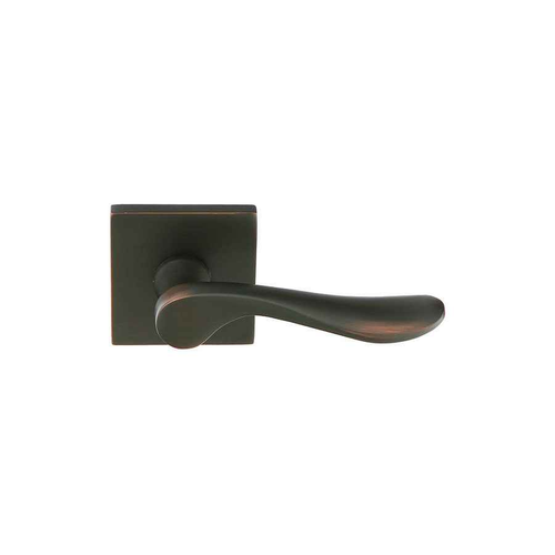 Emtek Modern Classic Brass Leverset - Luzern Lever, Privacy Set