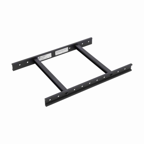 B-Line SB17HRB06YZ Eaton series runway horizontal bend, 6" height, ASTM A513 grade, Steel, ASTM A513 grade 1008 structural steel tubing rungs, C-channel, tubular, and solid bar cable runway, 90˚ horizontal bend, Yellow zinc