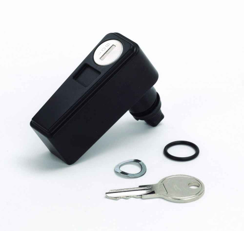 B-Line WMHK-02 Eaton series lock latch and handle, Interchangeable padlock, key-lock and no-lock handles, Type 4 and 12 premier enclosure handle inserts, Wall-mount handle, key-locking - keyed, Includes locks, latches, inserts, and handles