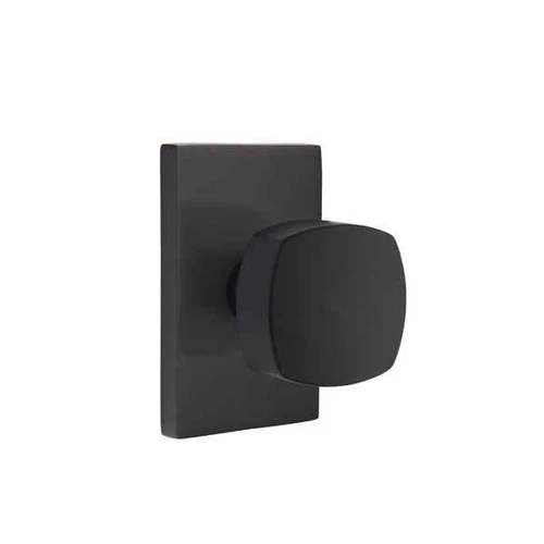 Emtek Modern Designer Brass Knobset - Freestone Knob, Dummy (Pair)