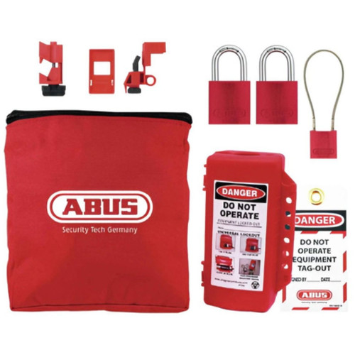 ABUS ABUS K800 Construction LOTO Safety Lockout Kit ABUS-K800 Construction LOTO Kit