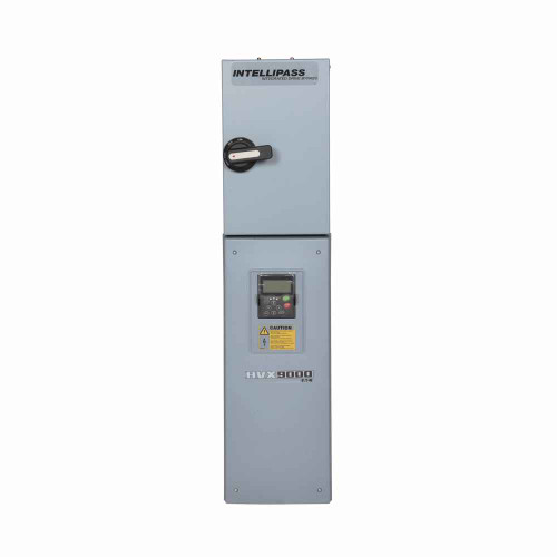 Eaton HVX06021AACARB HVX 9000 Enclosed Drive, 60 hp, NEMA 2, 60V, No brake chopper, Communication: OPTC2 Johnson Controls N2, Options: Manual IOB bypass controller, Frame size - 8, 170A, Enclosure size is 4