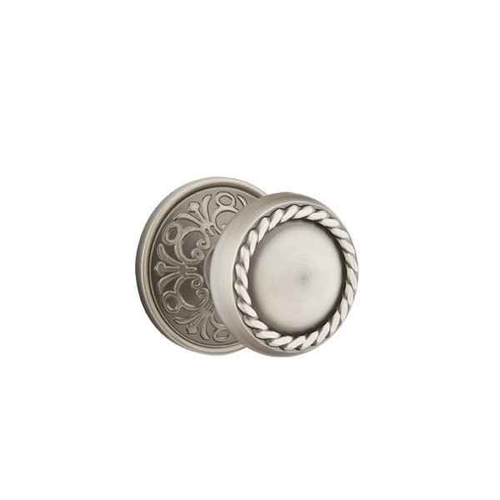 Emtek Designer Brass Knobsets - Rope Knob, Dummy (Pair)
