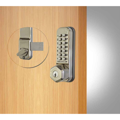 Codelocks CL200 Surface Deadbolt with Key Override