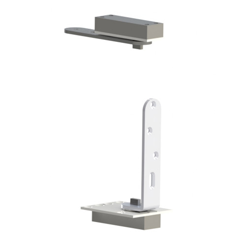 Hager Hager 512 Surface Hospital Pivot Set, Masonry Floor, Less Release HAG-512-US26D