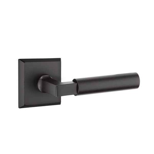 Emtek Sandcast Bronze Leversets - Bryce Lever, Privacy Set
