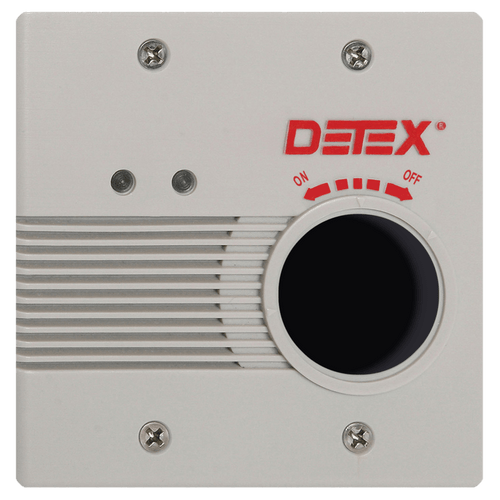 Detex EAX-2500 Series AC/DC External-Powered Wall Mount Exit Alarm with 100dB Output