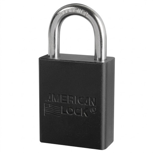 American Lock American Lock A1105MK Rekeyable Padlock with Boron Shackle 1-1/2in (38mm) Wide Solid Aluminum, Keyed Different (Master Keyed) AME-A1105MK