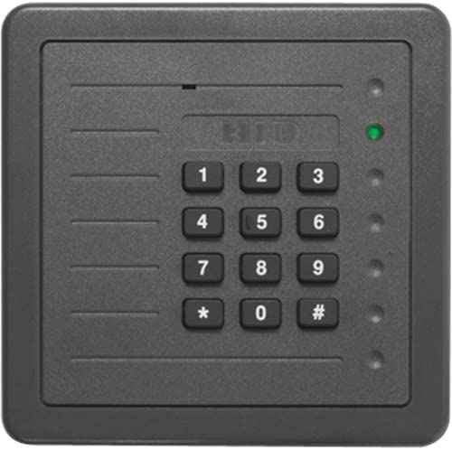 HID HID 5355AGK09 ProxPro with Wiegand output, Keypad and Terminal Strip, Charcoal Gray 5355AGK09