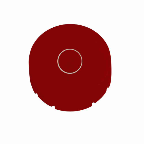 Eaton M22-XDH-R-X0 M22 pushbutton button plate, M22 Button Plate, 22.5 mm, Extended, Non-illuminated, Button: red, Inscription: O/ X0, IP67, IP69K, NEMA 4X, 21