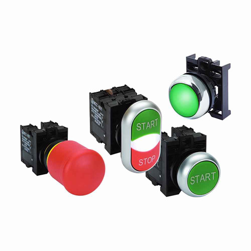 Eaton M30C-FR10K M30 pushbutton operatorr, M30 Pushbutton Operator, Potentiometer, 30mm. flat 10K